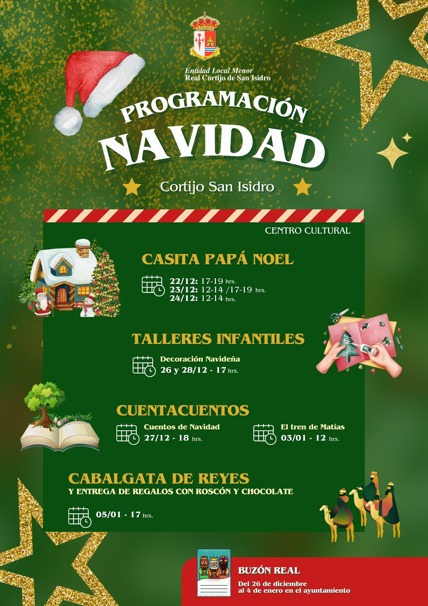 Programación Navidad 2023 Cortijo de San Isidro